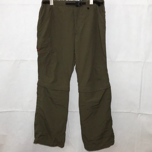 REI Pants & Jumpsuits Rei Convertible Upf 3 Army Green Cargo Pants